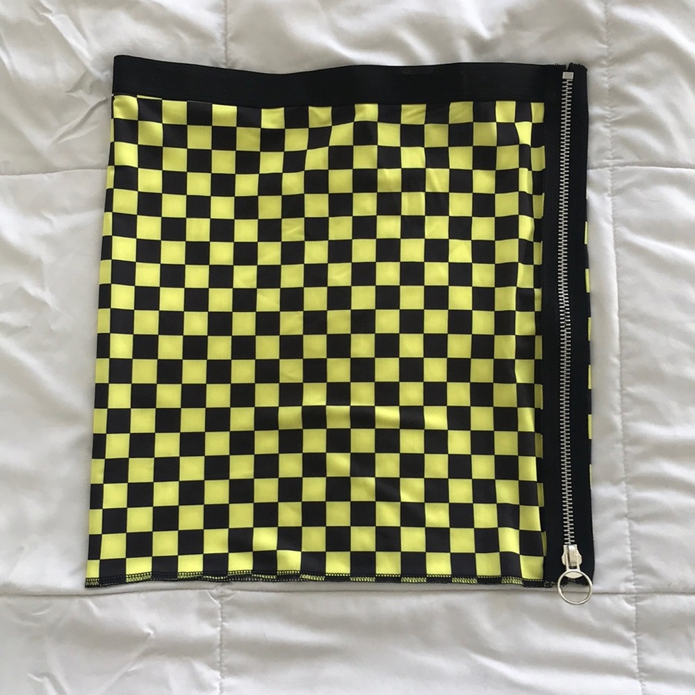 Checkered Skirt